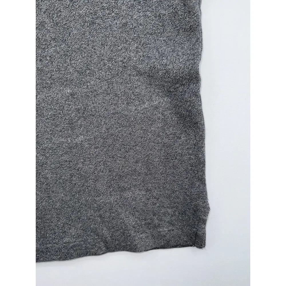 Polo Ralph Lauren Sweater Mens Large 1/4 Zip Dark Heather Gray Pullover Preppy